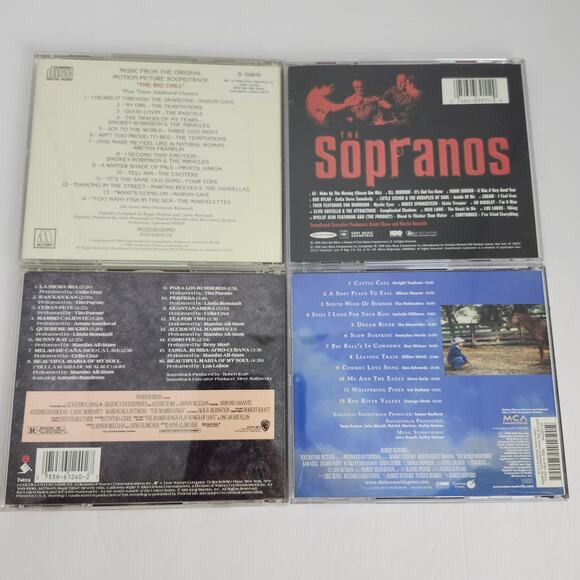 CD Lot Of 11 Soundtracks Space Jam Narnia Sopranos Big Chill Mambo Kings - Picture 3 of 11